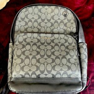 Black Men’s Coach Backpack